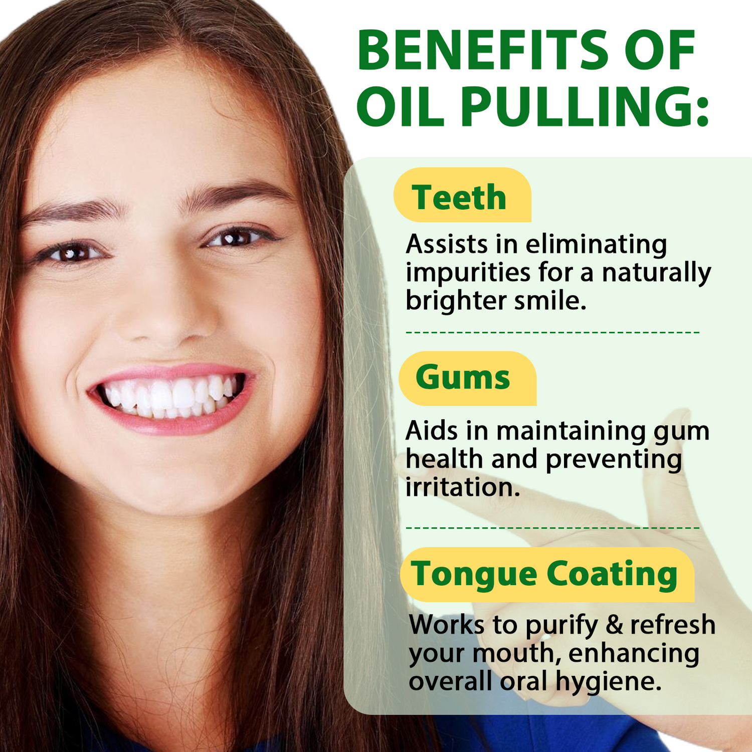 Everitygowel WHITENING PULLING OIL COCONUT AND MINT