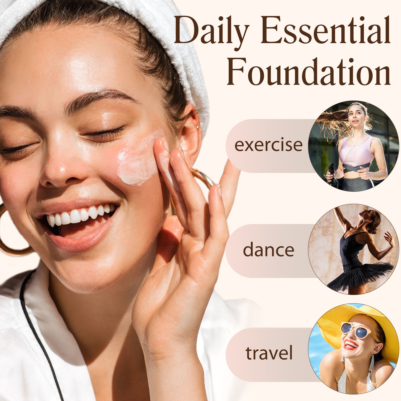Dharom Aatine FOUNDATION MEDIUM SPECTRUM Sunscreen Serum SPF 50