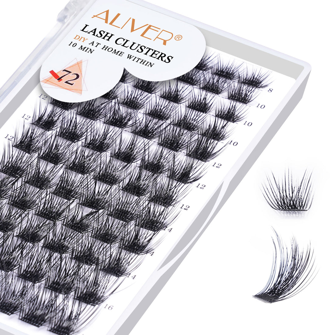 Aliver Lash Clusters Lashes Extensions