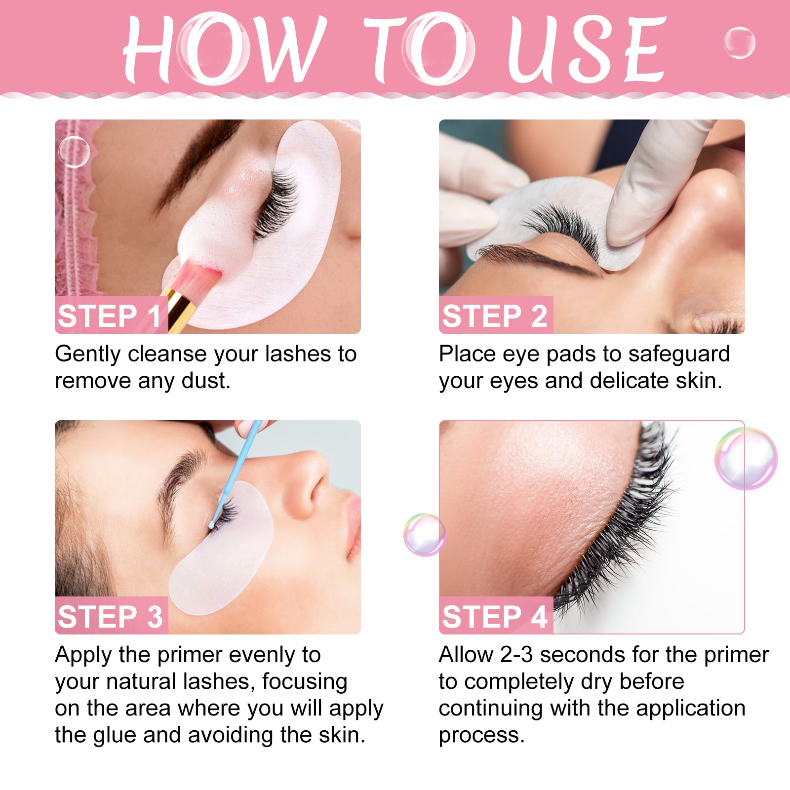 Aliver Professional Eyelash Extension Primer Glue