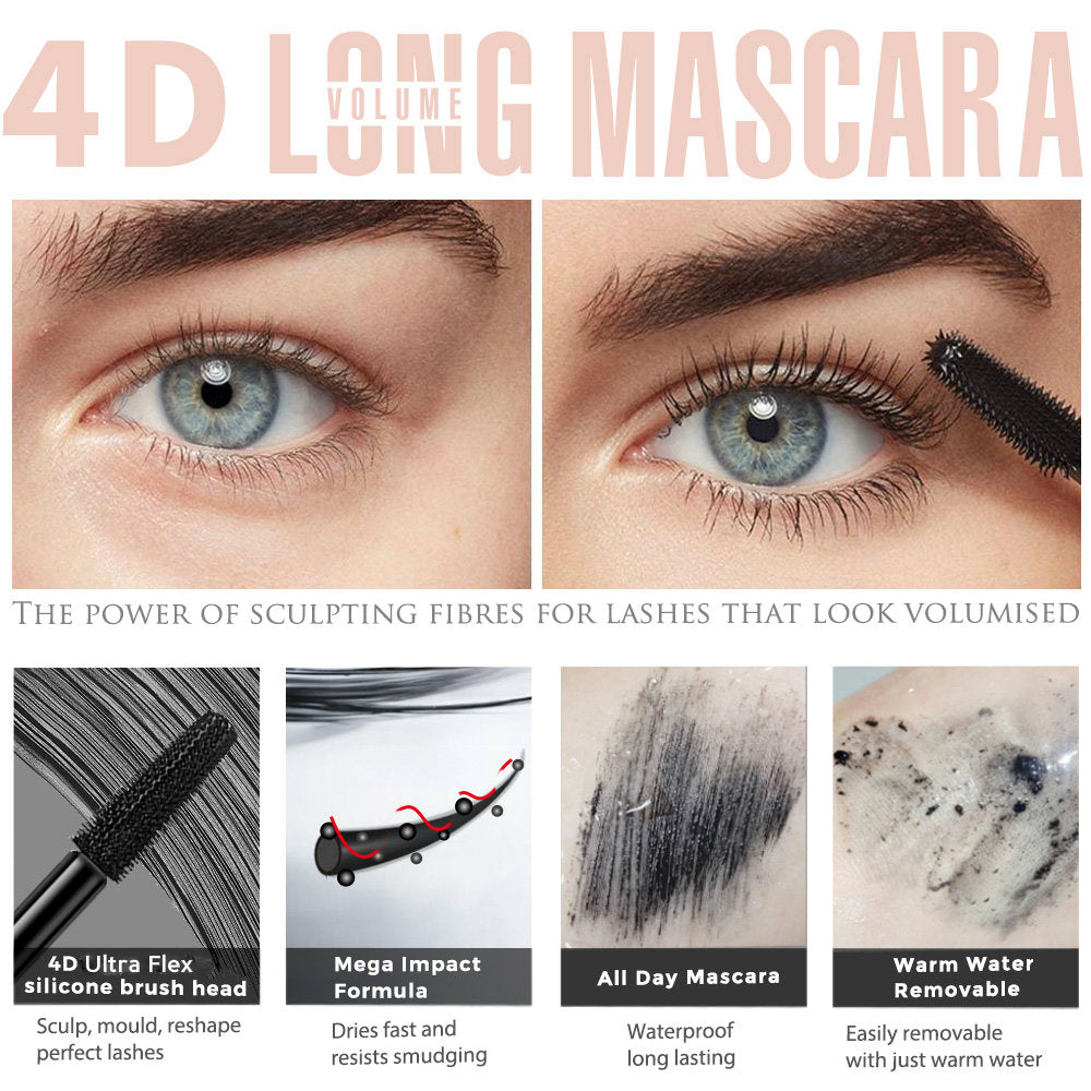GUWUCQYX LONG VOLUME MASCARA 4D