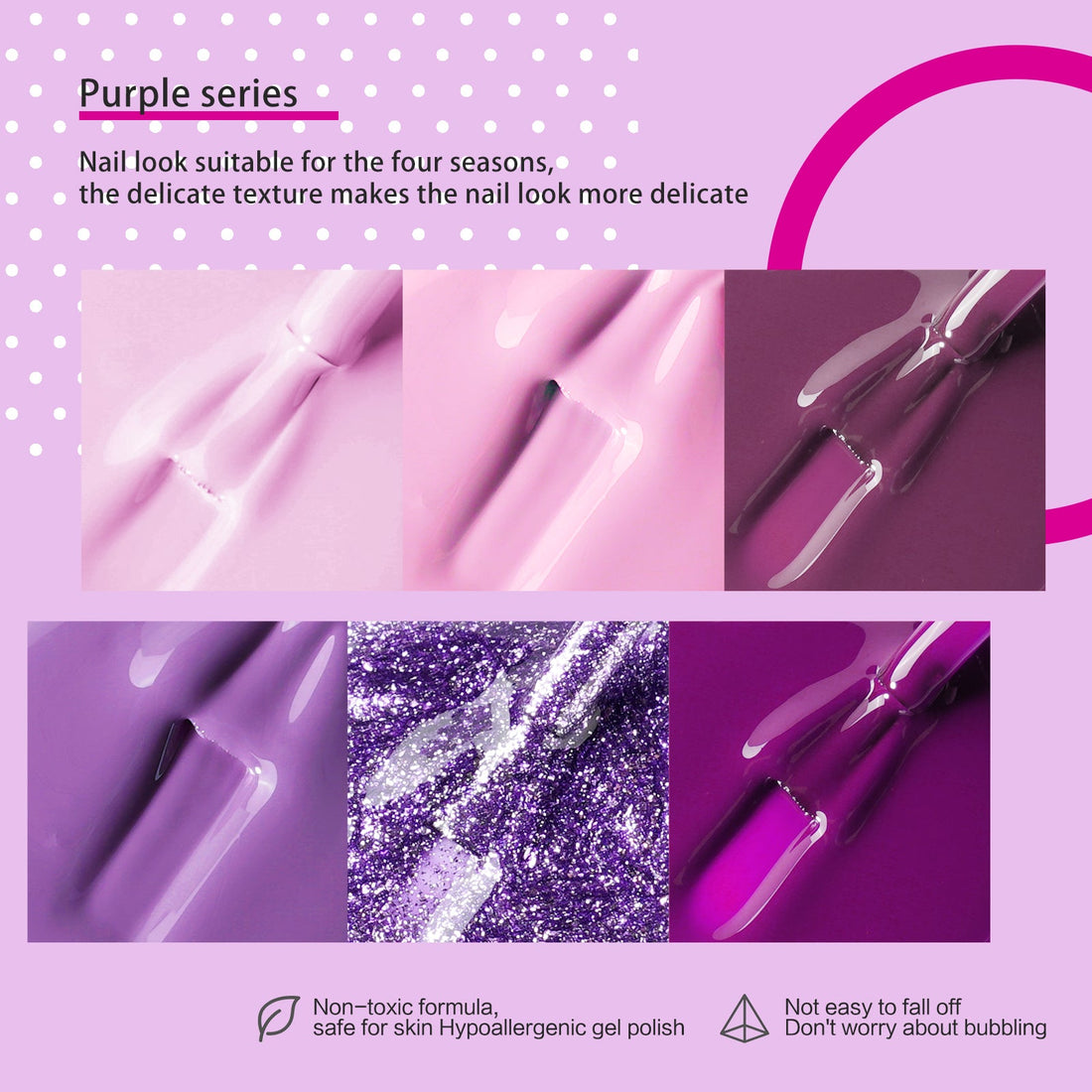 Aliver gel nail polish set, Queen&