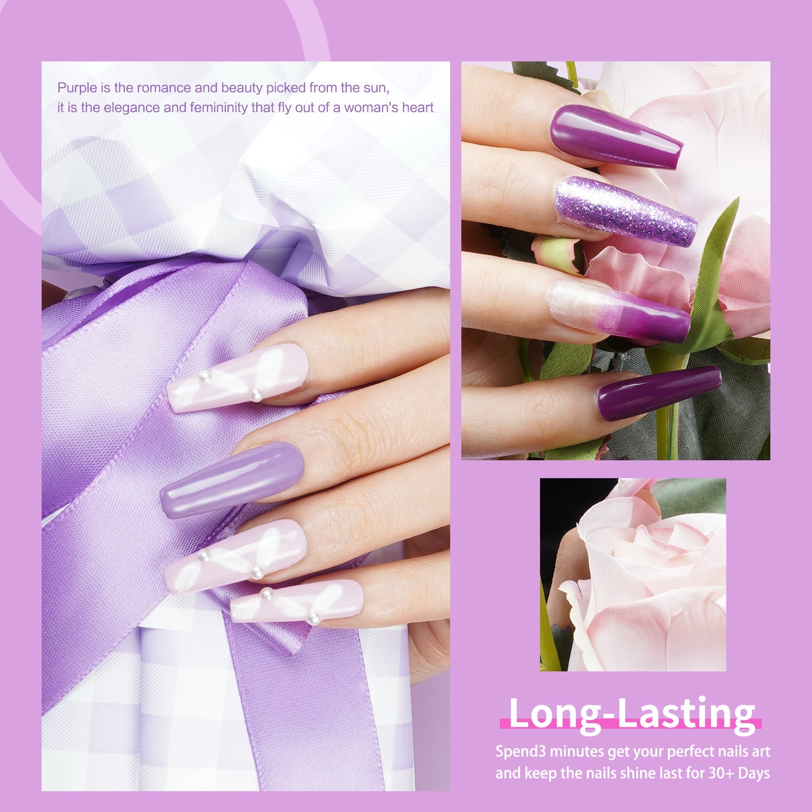 Aliver gel nail polish set, Queen&