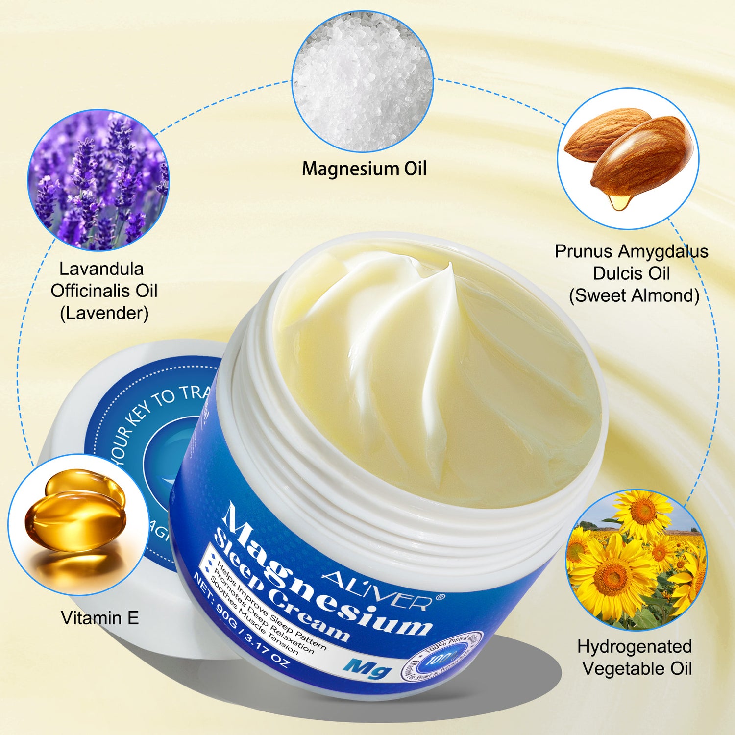 ALIVER Magnesium Oil Cream 90g