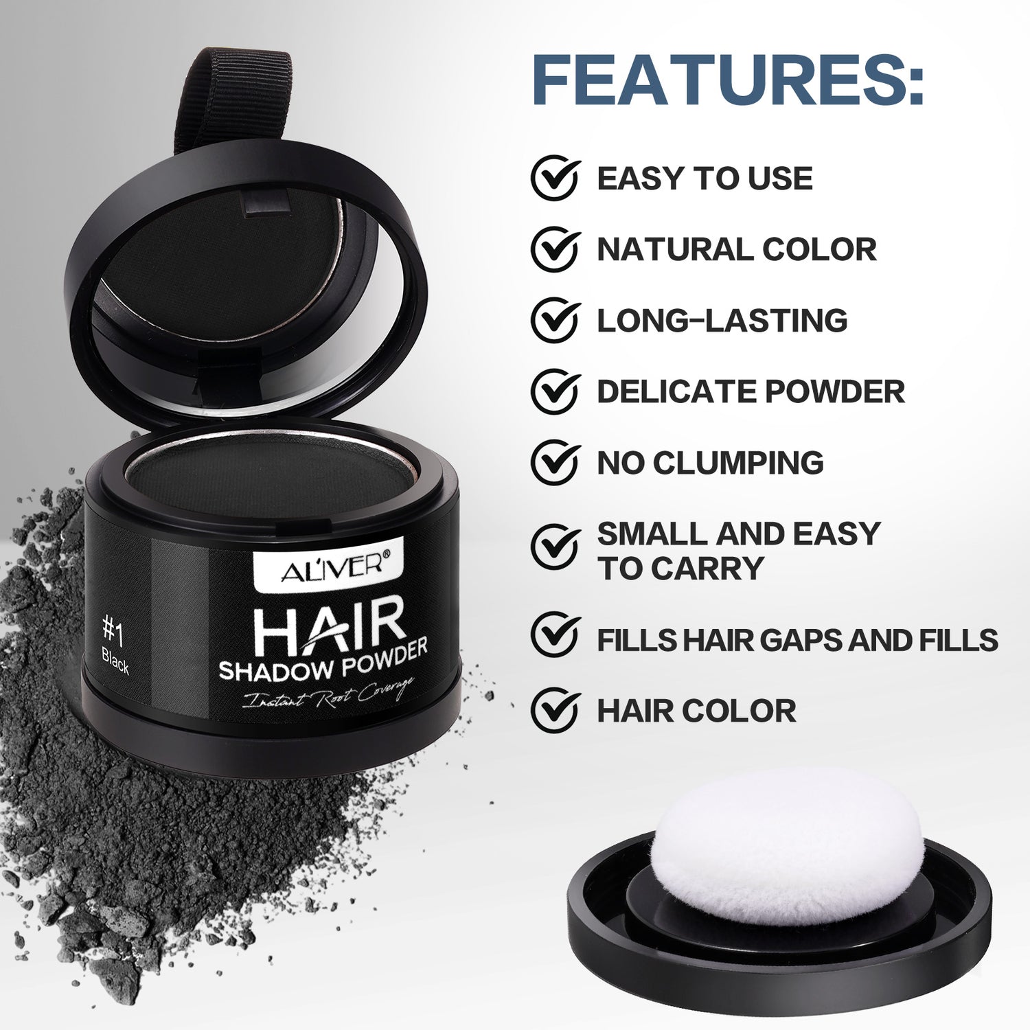 ALIVER hairline powder