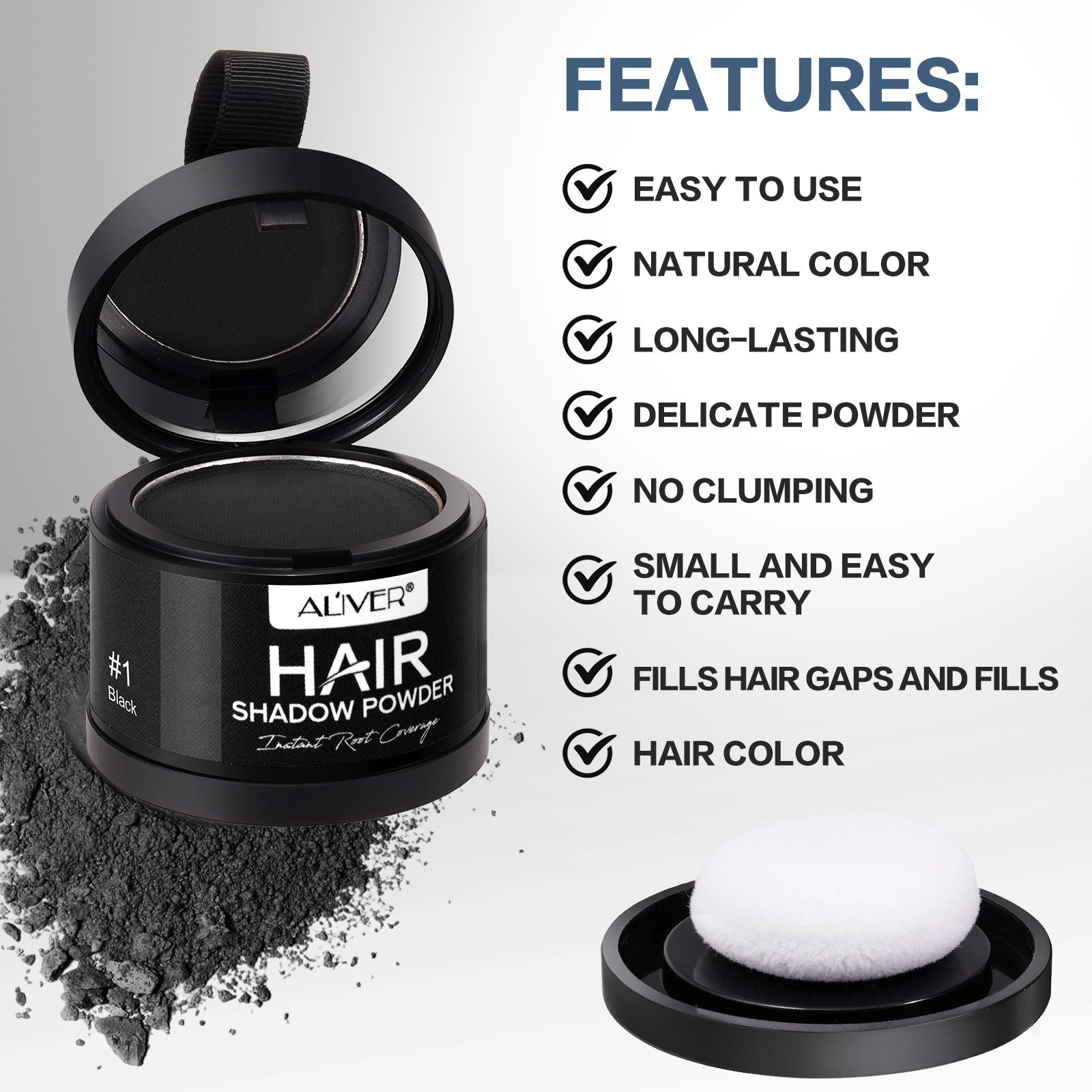 ALIVER hairline powder
