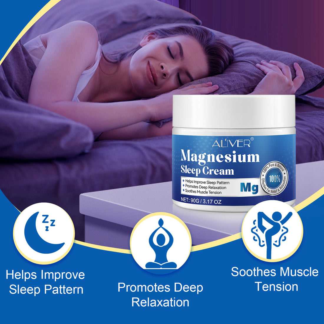 ALIVER Magnesium Oil Cream 90g