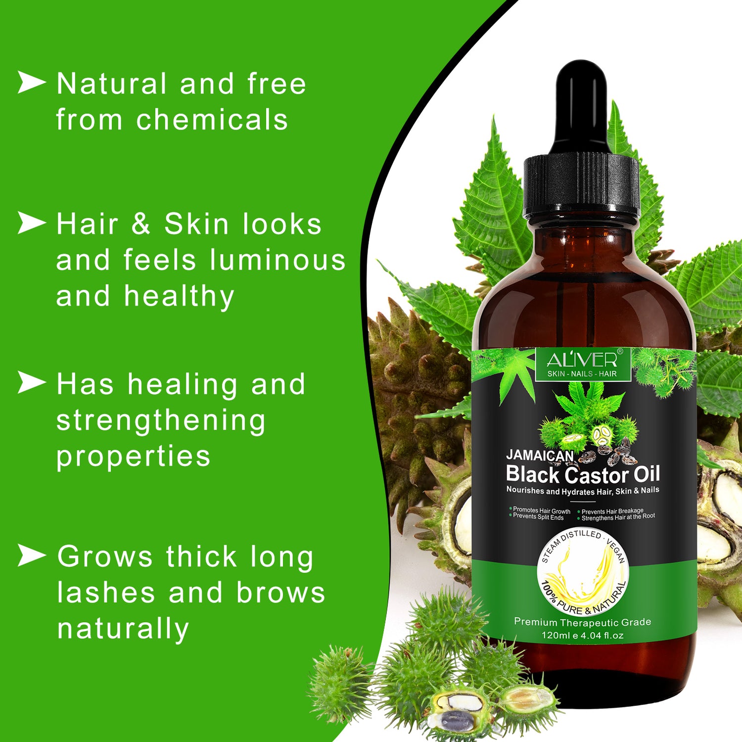 ALIVER Black Castor Oil