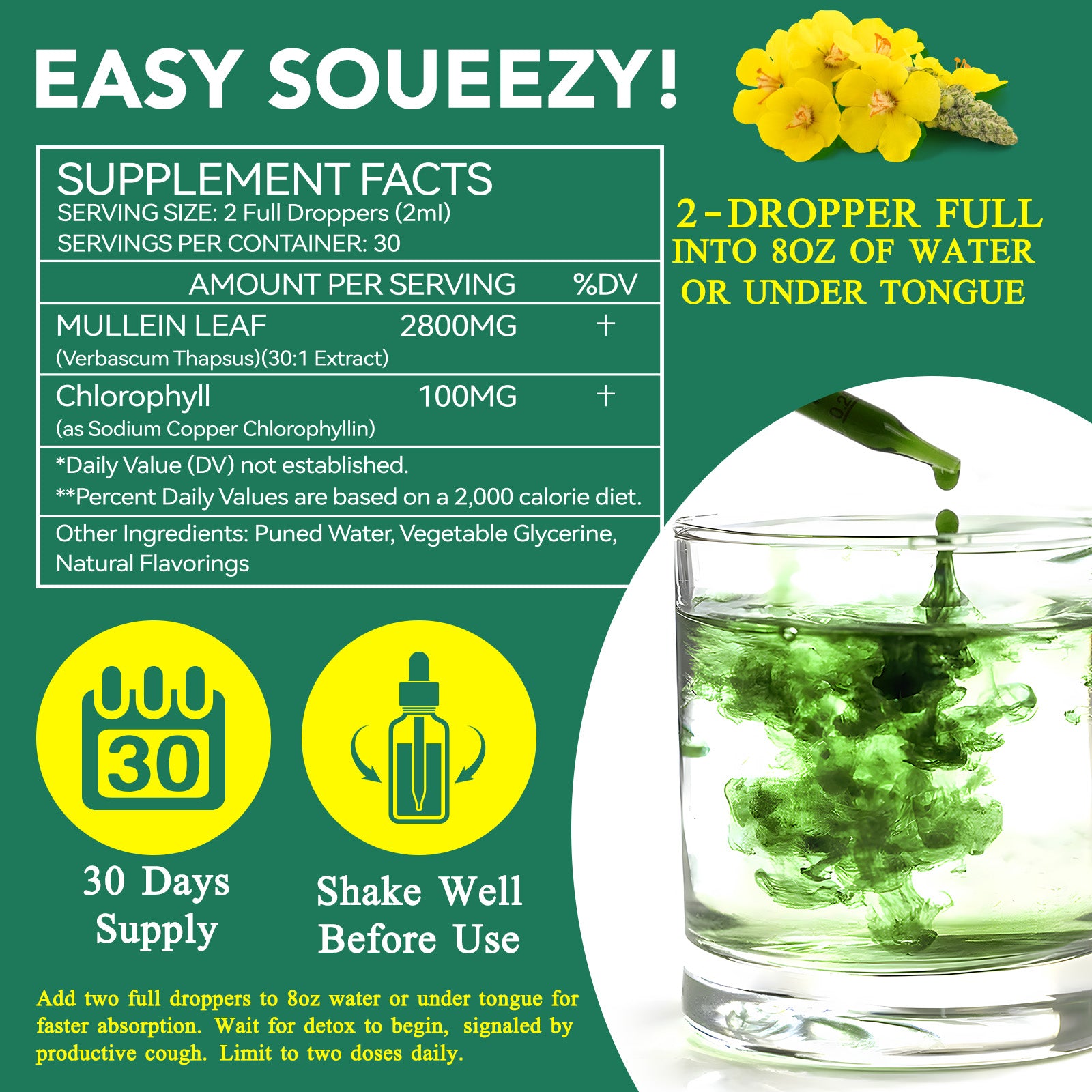 SIKOT MULLEIN LEAF EXTRACT FOR STRONGER LUNGS