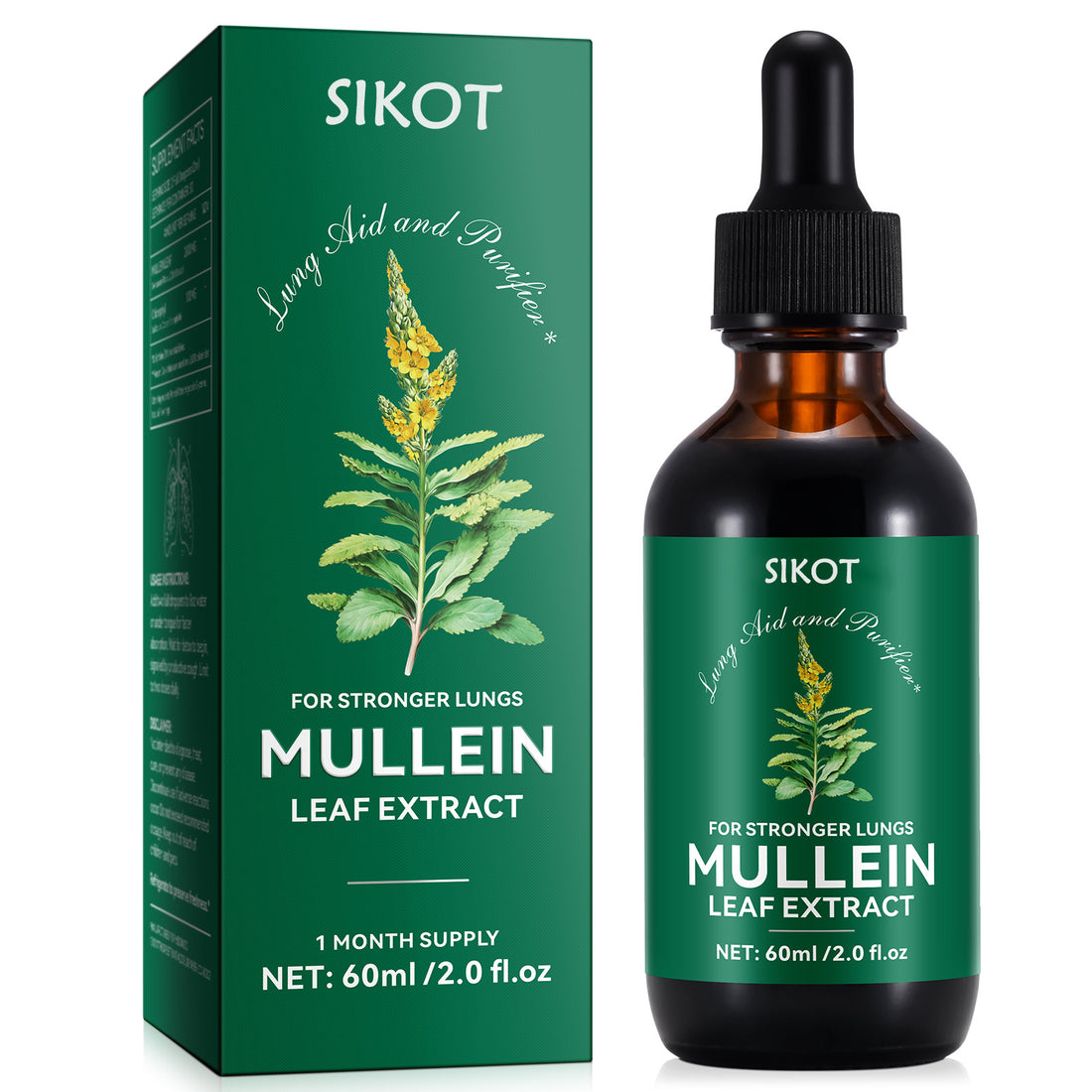 SIKOT MULLEIN LEAF EXTRACT FOR STRONGER LUNGS