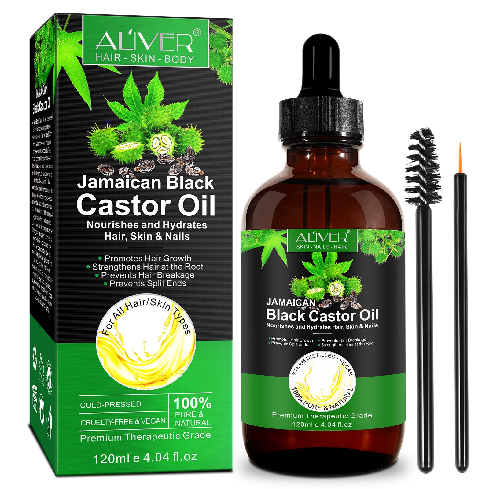 ALIVER Black Castor Oil