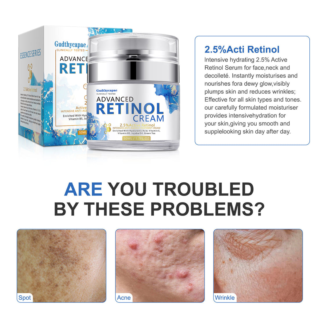 Gudthycapae ADVANCED RETINOL CREAM