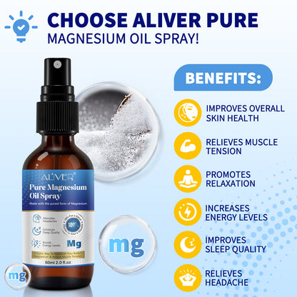 ALIVER Pure Magnesium Oil Spray 60ml