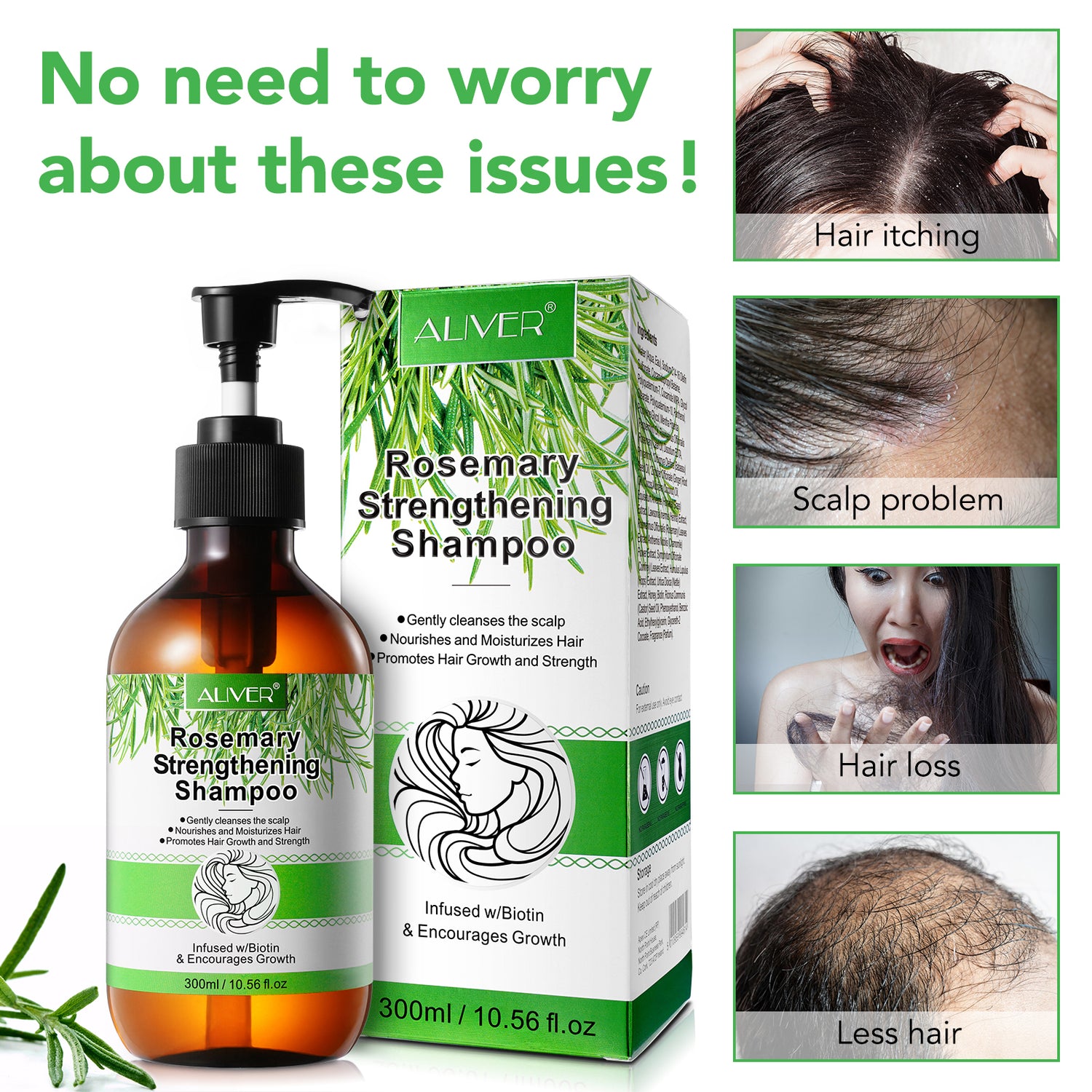 ALIVER Rosemary Shampoo