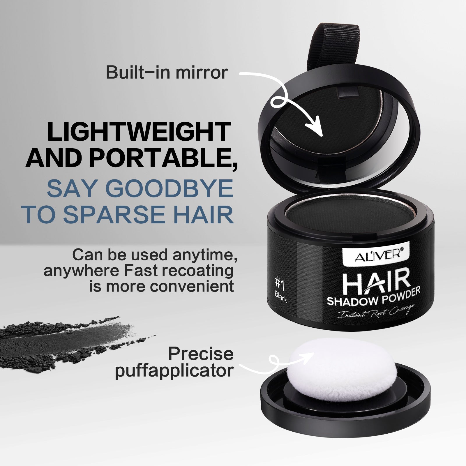 ALIVER hairline powder