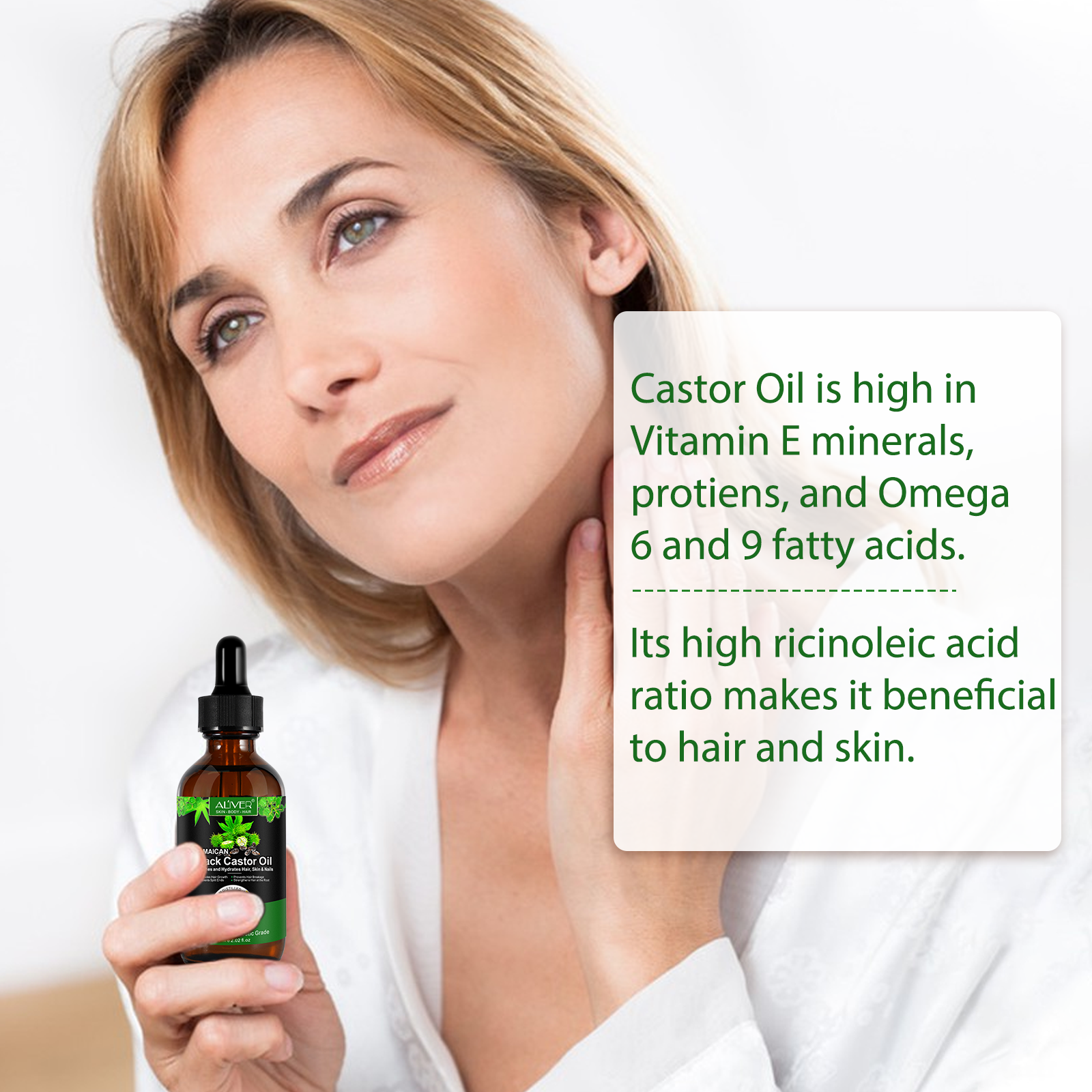 ALIVER Black Castor Oil
