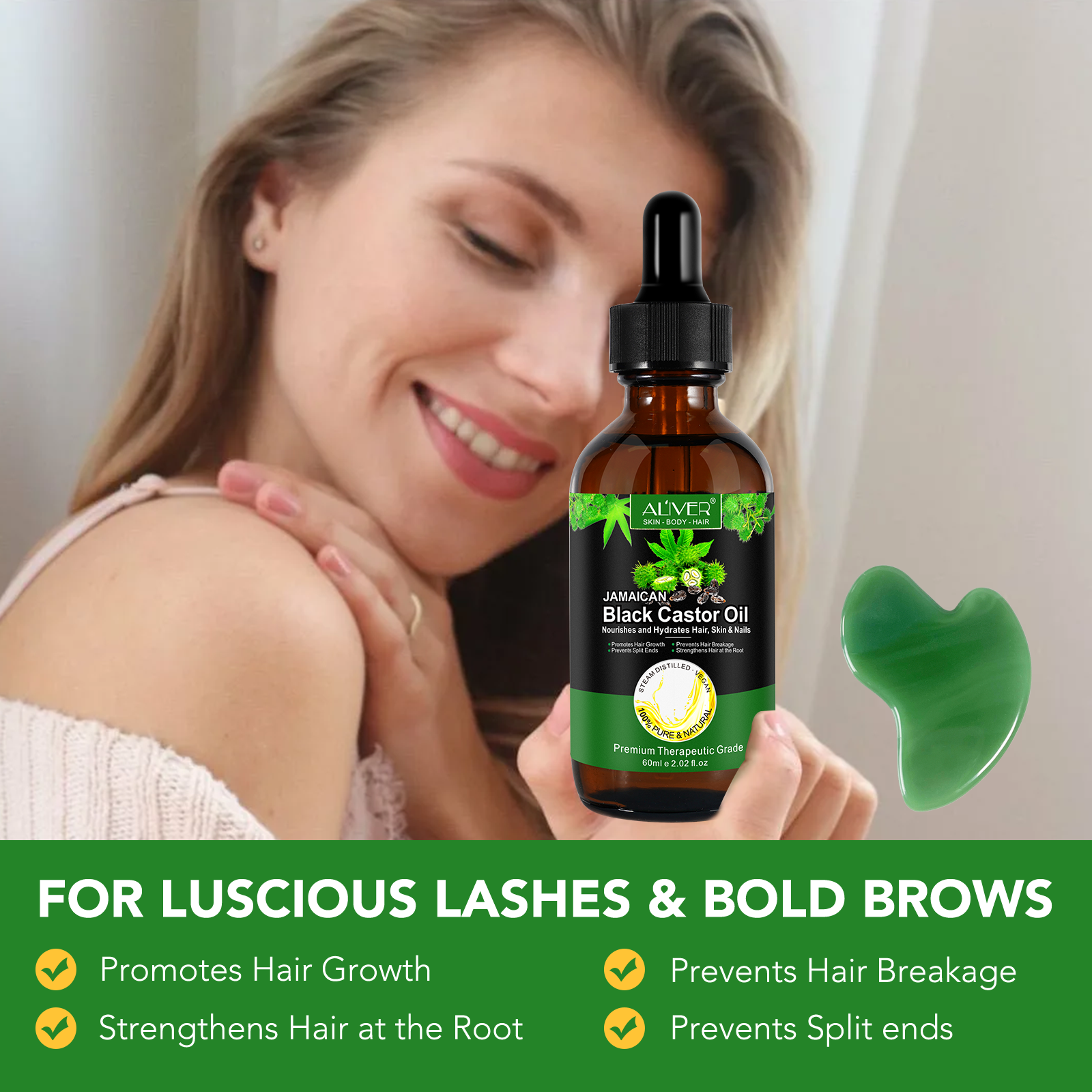 ALIVER Black Castor Oil