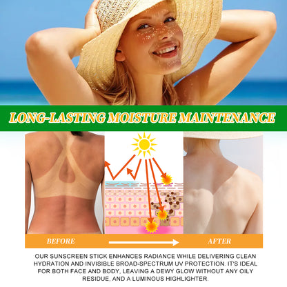 GEBTXMLR DOUBLE SHIELD SUN STICK Long-lasting &amp; Water-resistant