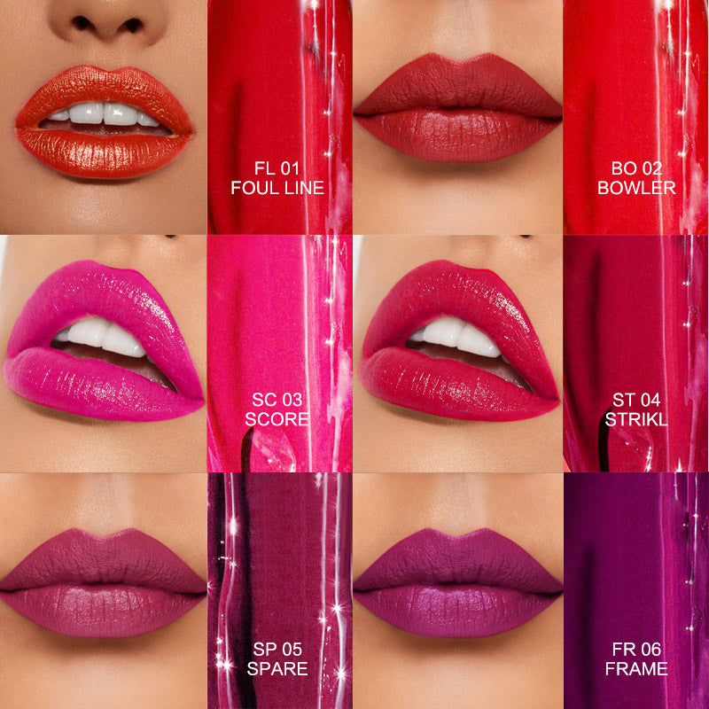 Aliver Waterproof Matte Bowing Lip stains set  (6 Shades)
