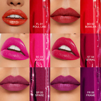 Aliver Waterproof Matte Bowing Lip stains set  (6 Shades)