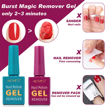 Aliver Upgraded Magic Nail Polish Remover &amp; Sets